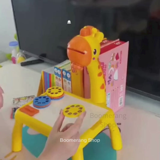 👧🧒 Proyector de dibujo interactivo para niños – Ideal para regalo